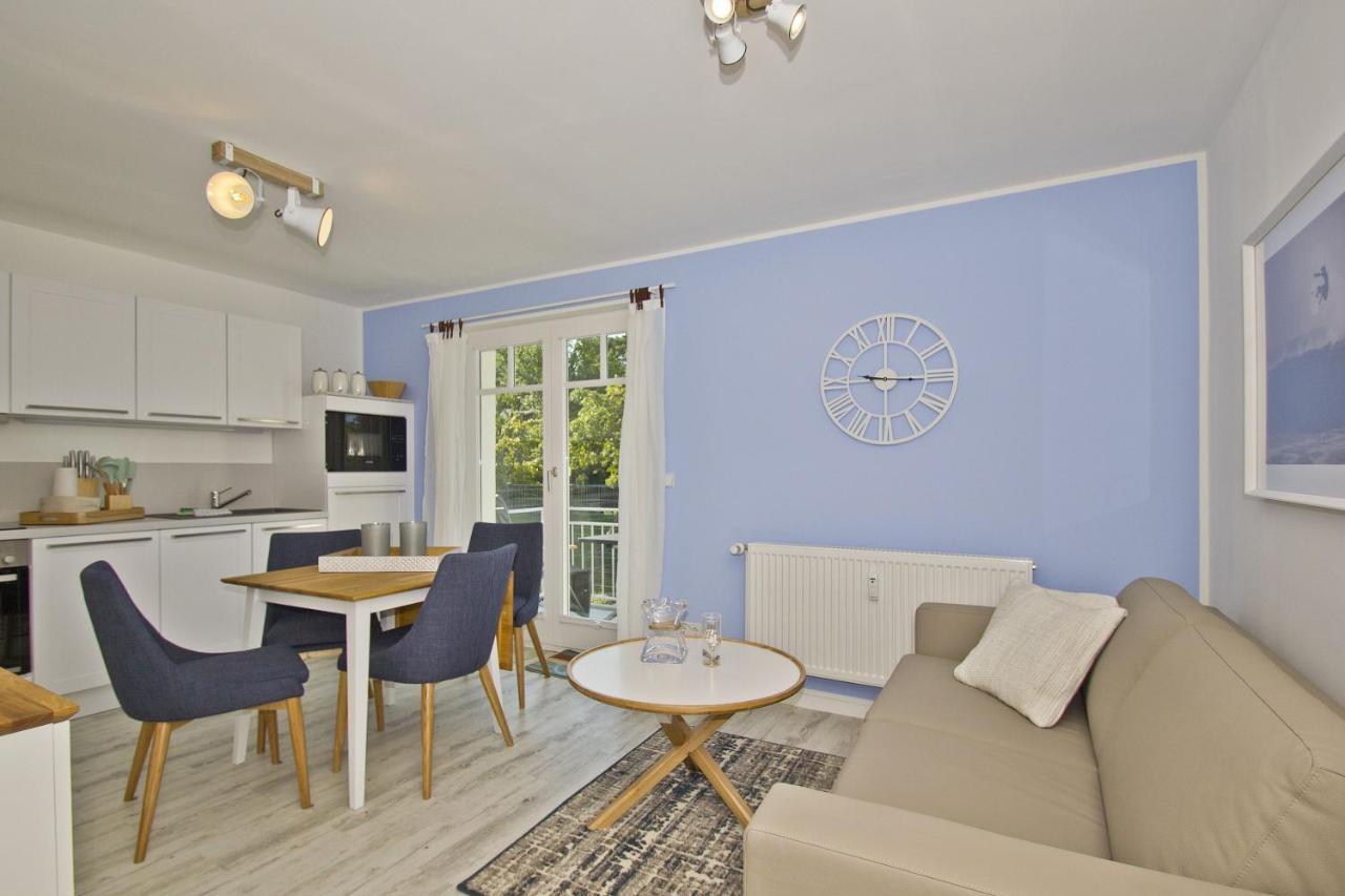 Moderne Ferienwohnung Mit Balkon, Meerblick - Ferienresidenz Zwei Boddenfewo 1-2 Lietzow Exterior foto